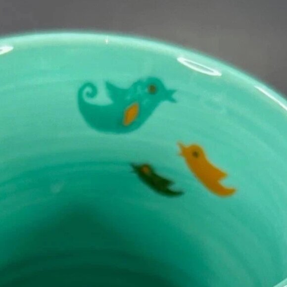 Starbucks 2008 Zoo Animal Mug Missing Color(s) Dark Green Inside and Out ERROR - Picture 8 of 13